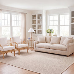 Area Rug, 8' x 10' in Braided Woven Sisal