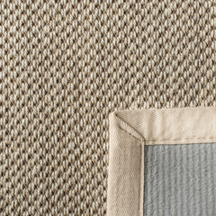 Area Rug, 8' x 10' in Braided Woven Sisal