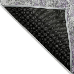 Area Rug, 8' x 10' in Plum with Polyester