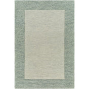 Area Rug, 8' x 10' Rectangle in Gray Wool