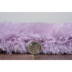 Area Rug, 8' x 10' Rectangle in Lavender