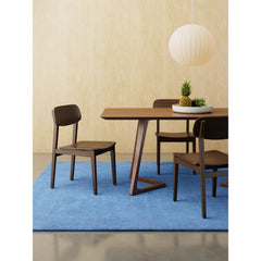 Area Rug, 8' x 11' in Burnt Orange Wool