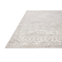 Area Rug, 9'2" x 13' with Ivory, White and Gray Polyester