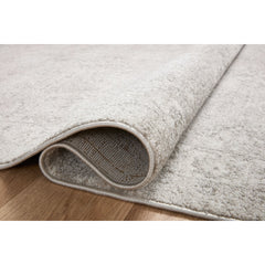 Area Rug, 9'2" x 13' with Ivory, White and Gray Polyester