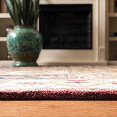 Area Rug, 9 ft 6 in x 13 ft 6 in, Hand-Tufted Wool with Oriental-Inspired Pattern