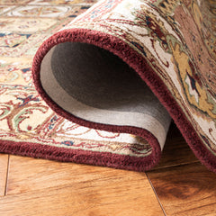 Area Rug, 9 ft 6 in x 13 ft 6 in, Hand-Tufted Wool with Oriental-Inspired Pattern