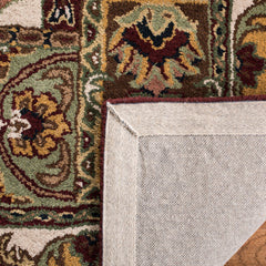Area Rug, 9 ft 6 in x 13 ft 6 in, Hand-Tufted Wool with Oriental-Inspired Pattern