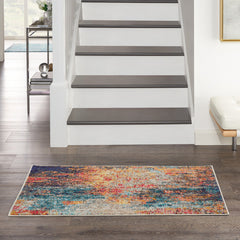 Area Rug, 9 ft x 12 ft, Abstract Polypropylene