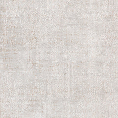 Area Rug, 9 Ft x 12 Ft, Gray Polyester with Medium Pile