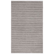 Area Rug, 9 ft x 12 ft, Gray Wool and Cotton