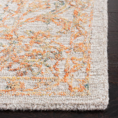 Area Rug, 9 ft x 12 ft, Hand Woven Wool in Beige and Gold