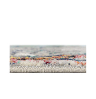 Area Rug, 9 ft x 12 ft in Multicolor Polypropylene