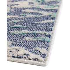 Area Rug, 9 ft x 12 ft in Multicolor Polypropylene