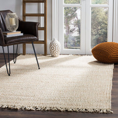 Area Rug, 9 Ft x 12 Ft Rectangle in Ivory