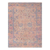 Area Rug, 9 x 12 Ft Rectangle in Orange