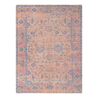 Area Rug, 9 x 12 Ft Rectangle in Orange