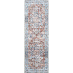 Area Rug in Polyester Chenille with Oriental Pattern