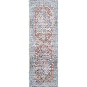 Area Rug in Polyester Chenille with Oriental Pattern