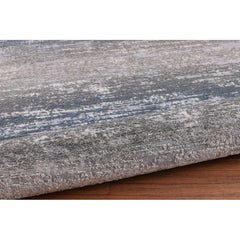 Area Rug, Rectangle 10 ft x 14 ft with Abstract Pattern