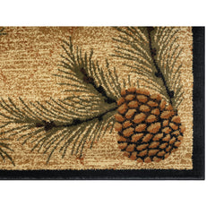 Area Rug, Rectangle 7'10" x 9'10" in Antique Polypropylene