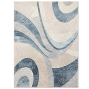 Area Rug, Rectangle 7 ft 10 in x 10 ft 6 in with Abstract Pattern