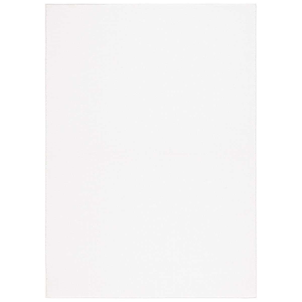 Area Rug, Rectangle 8 x 10 ft in Ivory Polyester