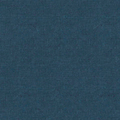 Armchair, Dark Blue Linen with Black Legs