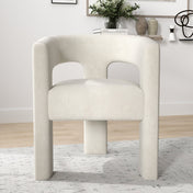 Armchair, Velvet Upholstery in Beige