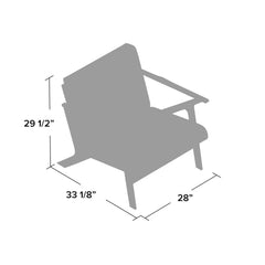 Armchair with Solid Rubberwood Frame, Gold Velvet and Walnut Legs