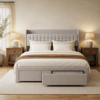 Grevane Arnisdale Upholstered Bed Frame