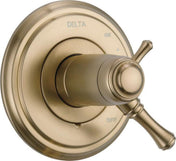 Cassidy Volume Control Faucet Trim with Lever Handles in Brilliance Champagne Bronze