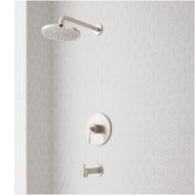 Gunther Pressure Balance Tub and Shower System Brushed Nickel
