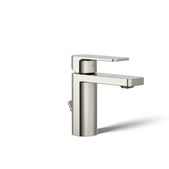 Kohler Parallel Single Hole Bathroom Faucet with Drain Assembly in Polished Nickel | product photo
