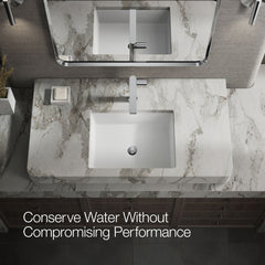Kohler Single-Handle Bathroom Faucet with Drain Assembly in Polished Chrome | product photo