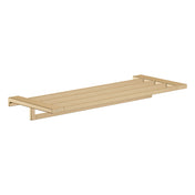 AddStoris Towel Rack with Towel Holder in Brushed Bronze
