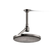 Statement Flood Adjustable Shower Head in Vibrant Titanium