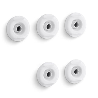 Flexjet Whirlpool Trim Kit with Five Jets in White