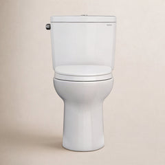 Drake® Two-Piece Elongated 1.28 GPF Universal Height TORNADO FLUSH® Toilet in 12" | product photo