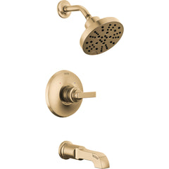 Tetra Bathtub Faucet Trim Kit, Bathtub Faucet Set, Shower Head and Handle Set, Bathtub Kit in Champagne Bronze | product photo