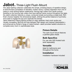 Kohler Jabot 3-13/16 In. Flush-Mount in Green | product photo
