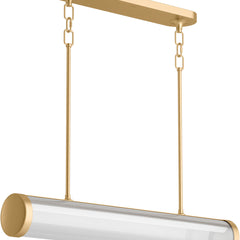 Kohler Purist 34-In Led Linear Chandelier in Brushed Moderne Brass | product photo