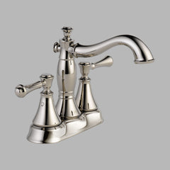 Cassidy™ Centerset Bathroom Faucet with Drain Assembly in Brilliance Polished Nickel | product photo