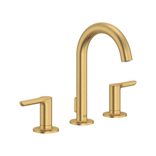 Studio S 2-handle Bathroom Faucet with Drain Assembly in Gold