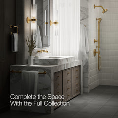 Kohler Purist Wall-Mounted Bathroom Faucet | product photo