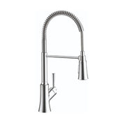 Joleena Pull Out Single Handle Kitchen Faucet in Chrome