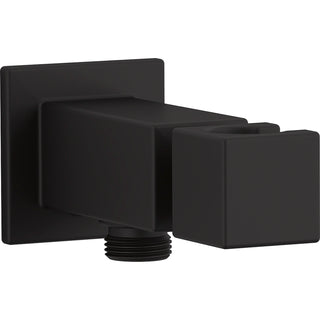 Loure Wall-Mount Handshower Holder in Matte Black