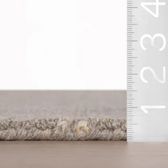 Area Rug, 100% Wool, Hand Woven Stripes, 5' x 8'