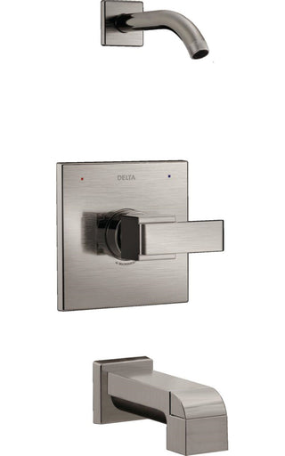 Ara 14 Series Tub Shower Faucet Set, Shower Trim Kit, Shower Handle (Shower Head and Valve Not Included) in Brilliance Stainless