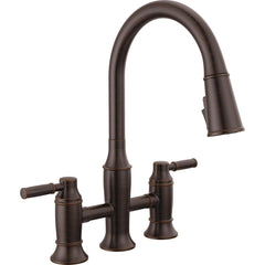 Renaldi Kitchen Faucet with Pull Down Sprayer in Venetian Bronze | product photo