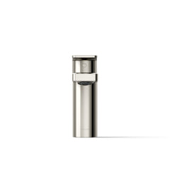 Kohler Parallel Single Hole Bathroom Faucet with Drain Assembly in Polished Nickel | product photo